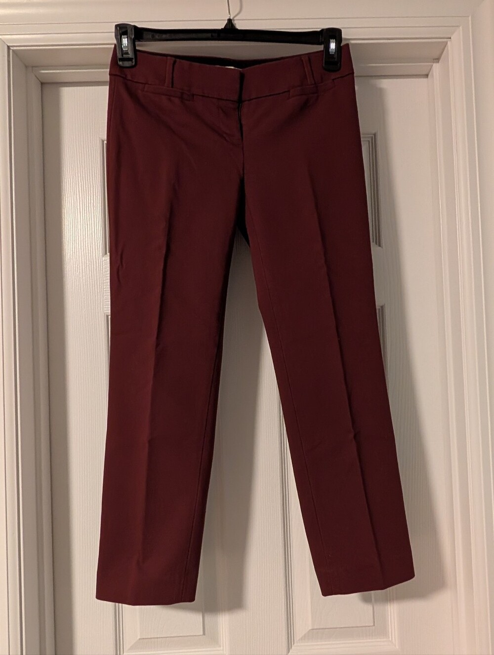 Women's Burgundy Work Pants
